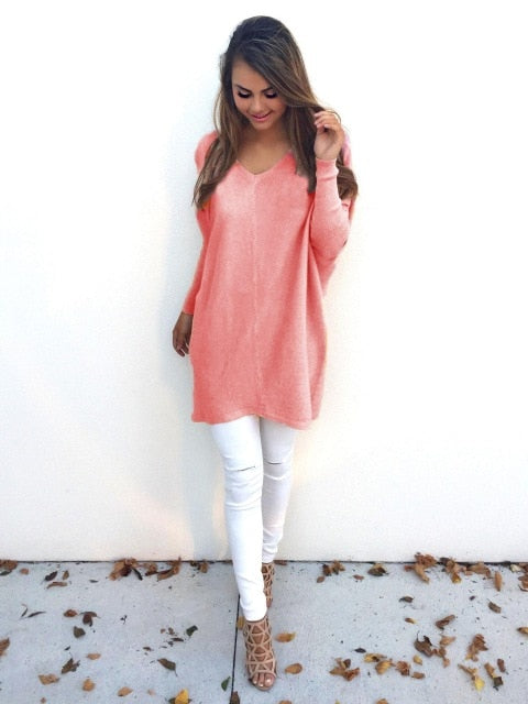 2019 Fashion Cashmere Blended Knitted Sweater Women Tops Autumn Winter Turtleneck Pullovers Female Long Sleeve Solid Color