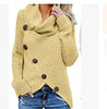 Autumn New Women Sweater Casual Loose Turtleneck Knitted Jumpers 2019 Long Batwing Sleeve Crocheted Pullovers Streetwear Winter