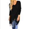 AVODOVAMA M Women Sweaters Autumn Winter Fashion Candy Colors Tassel Pullovers Plus Size Knitted Sweater