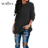 Casual Knitted Sweater Women Streetwear O Neck Long Sleeve Pullovers Loose Solid Coat 2019 Autumn Winter Fashion Women's Sweater