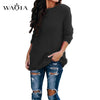 Casual Knitted Sweater Women Streetwear O Neck Long Sleeve Pullovers Loose Solid Coat 2019 Autumn Winter Fashion Women's Sweater