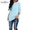 Casual Knitted Sweater Women Streetwear O Neck Long Sleeve Pullovers Loose Solid Coat 2019 Autumn Winter Fashion Women's Sweater