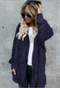 Large size S-5XL Faux Fur Teddy Bear Coat Jacket Women Fashion Open Stitch Winter Hooded Coat Female Long Sleeve Fuzzy Jacket-85